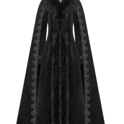Long Manteau Gothique Punk Rave 'Goth Queen'