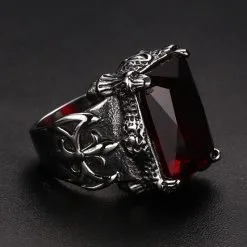 DISCOBOLE Bague Gothique Vampire -Vêtements Gothiques img 1070