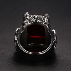 DISCOBOLE Bague Gothique Vampire -Vêtements Gothiques img 1071