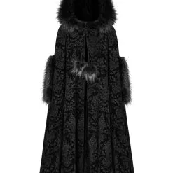 Longue Cape PUNK RAVE 'nébuleuse Noire'