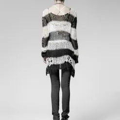 Haut Noir Et Blanc PUNK RAVE 'apocalypse 2022' 10 Haut Noir Et Blanc PUNK RAVE 'apocalypse 2022' -Vêtements Gothiques img 4762 900