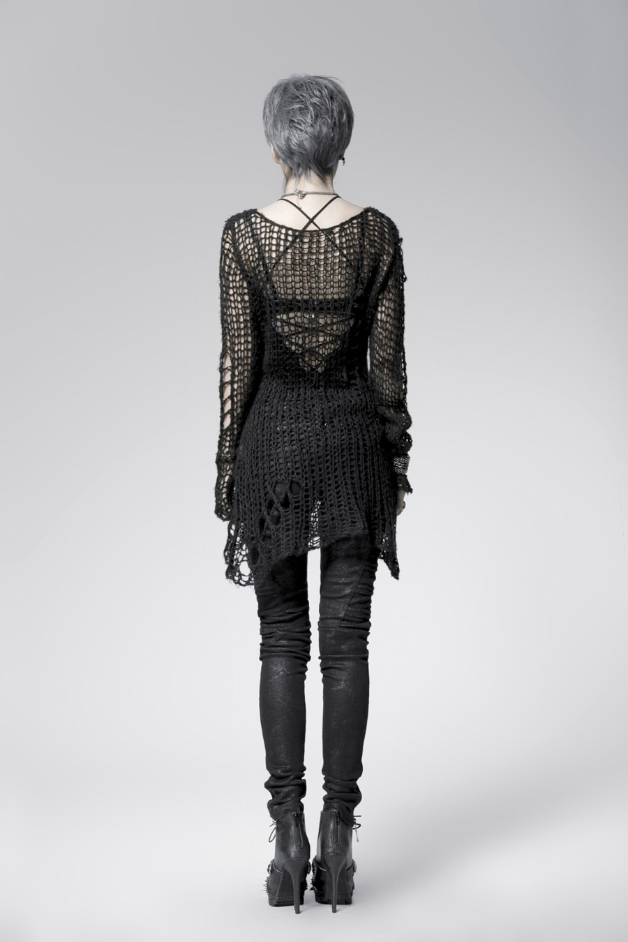 Haut Destroy Noir PUNK RAVE 'apocalypse 2022' 6 Haut Destroy Noir PUNK RAVE 'apocalypse 2022' – Image 4