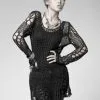 Haut Destroy Noir PUNK RAVE 'apocalypse 2022' -Vêtements Gothiques img 4982 900