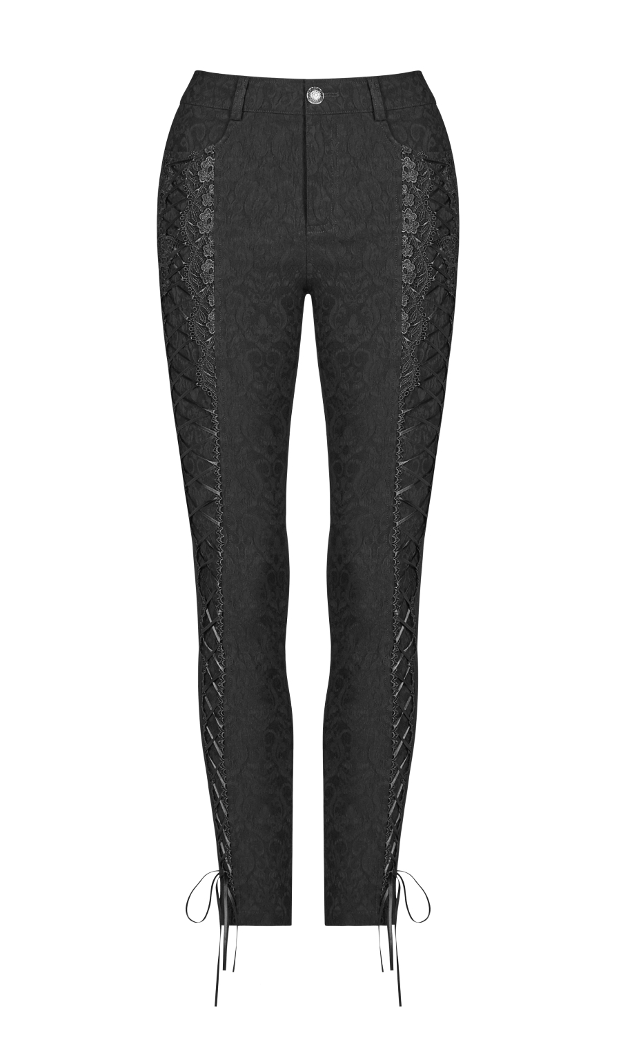 Pantalon Victorien PUNK RAVE 'lotus Noir' 7 Pantalon Victorien PUNK RAVE 'lotus Noir' – Image 5