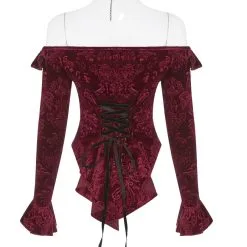 Haut PUNK RAVE 'blood Empera' -Vêtements Gothiques img 9759 900