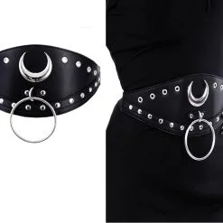 Ceinture RESTYLE 'iron Moon' -Vêtements Gothiques iron 900