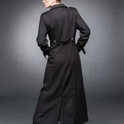 Long Manteau Femme QUEEN OF DARKNESS -Vêtements Gothiques ja1 2741131 900