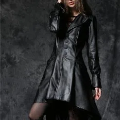 Manteau DARK IN LOVE 'dark Queen' -Vêtements Gothiques jw096 3 900