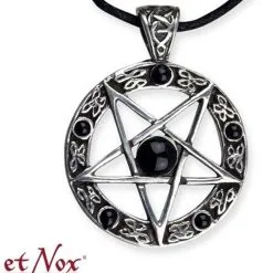 EtNox Pentagramme Satanique Inversé En Argent 925