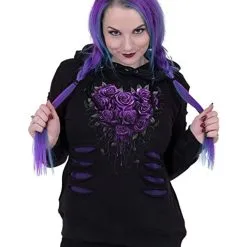 Sweat SPIRAL 'bleeding Heart' -Vêtements Gothiques k078f2442 900