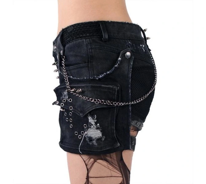 Short Gothique Femme PUNK RAVE 6 Short Gothique Femme PUNK RAVE – Image 4