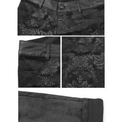 Pantalon Gothique PUNK RAVE 'obsession' 9 Pantalon Gothique PUNK RAVE 'obsession' -Vêtements Gothiques k166 copie4