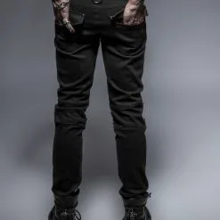 Pantalon Goth Rock Homme PUNK RAVE 10 Pantalon Goth Rock Homme PUNK RAVE -Vêtements Gothiques k2393