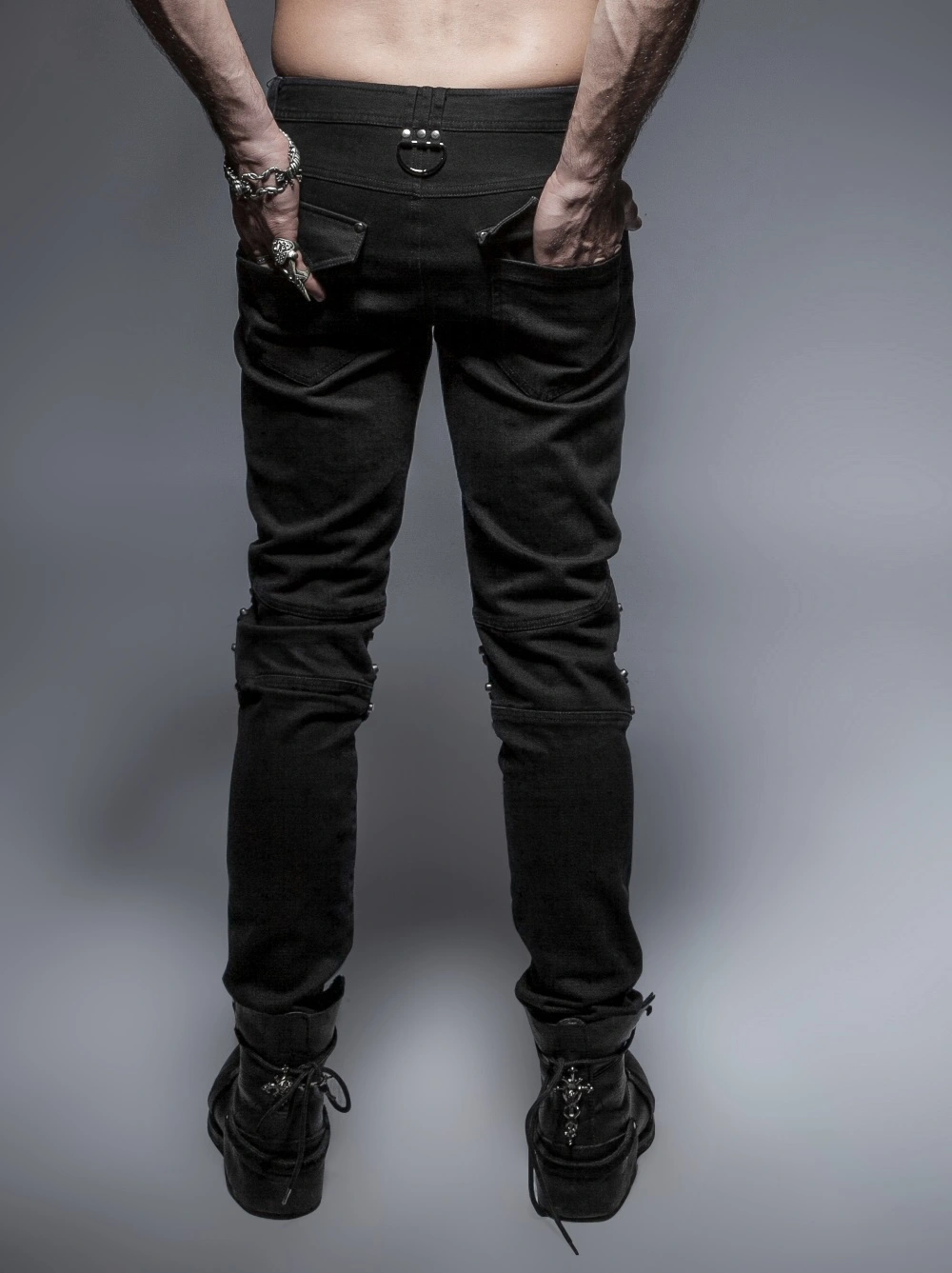 Pantalon Goth Rock Homme PUNK RAVE 5 Pantalon Goth Rock Homme PUNK RAVE – Image 3