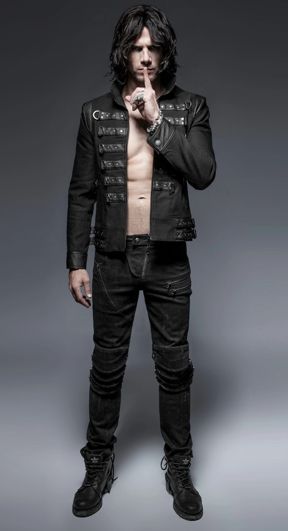 Pantalon Goth Rock Homme PUNK RAVE 6 Pantalon Goth Rock Homme PUNK RAVE – Image 4