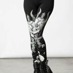 Leggings KILLSTAR 'Kict It' -Vêtements Gothiques kick it leggings d x1600 900