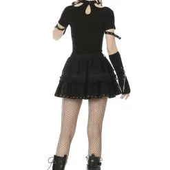 DARK IN LOVE Mini Jupe Lolita 'tozawa' -Vêtements Gothiques kw191 107 900