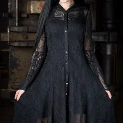 DISCOBOLE Tunique Gothique En Dentelle -Vêtements Gothiques lace overdress 1 900