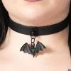 Collier KILLSTAR 'Little Bats' -Vêtements Gothiques little bats choker w b x1600 900