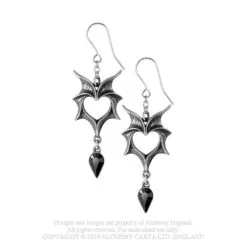 Boucles D'oreilles ALCHEMY GOTHIC 'Love Bats '