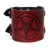 DISCOBOLE Bracelet De Force Cuir BAPHOMET -Vêtements Gothiques lsf11922 900