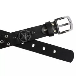 DISCOBOLE Ceinture Cuir BAPHOMET -Vêtements Gothiques lsf2152 900