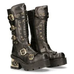 Bottes Cuir New Rock M.1021-C4 -Vêtements Gothiques m 1021 c41 900