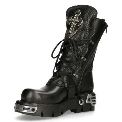 Bottes Cuir New Rock M.1032-C1 -Vêtements Gothiques m 1032 c1 4 900