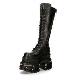 Bottes Cuir New Rock M.235-C11 -Vêtements Gothiques m 235 c11 4 900