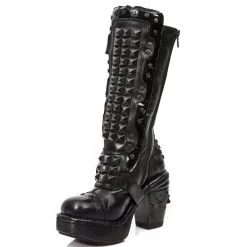Bottes New Rock M.8342-R1 En Cuir -Vêtements Gothiques m 8342 c8 4 900