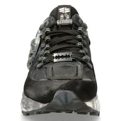 Baskets Cuir NEW ROCK M.CHRONO005-S1 -Vêtements Gothiques m chrono005 s1 3 900