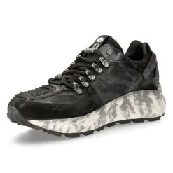 Baskets Cuir NEW ROCK M.CHRONO005-S1 -Vêtements Gothiques m chrono005 s1 4 900