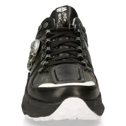 Baskets Cuir NEW ROCK M.CHRONO005-S5 -Vêtements Gothiques m chrono005 s5 3 900