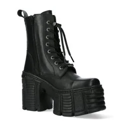 Bottines Cuir New Rock M-TM001-C1 -Vêtements Gothiques m tm001 c1 3 900