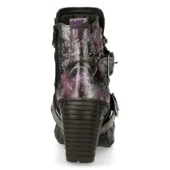 Bottines Cuir Vegan New Rock M.TRCASC004-S4 -Vêtements Gothiques m trcasco004 s4 5 900