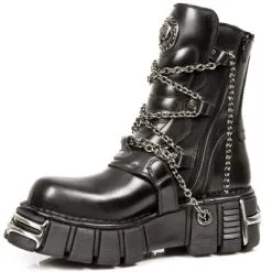 Bottes Gothique New Rock M.1011-S1 -Vêtements Gothiques m 1011s1 4