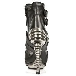 Bottines Gothiques Cuir NEW ROCK 'magneto' -Vêtements Gothiques mag004c1 5 600