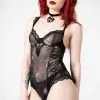 Body KILLSTAR 'Magnolia' -Vêtements Gothiques magnolia lace bodysuit w b x1600 900
