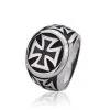 DISCOBOLE Bague Biker Croix De Fer 2 DISCOBOLE Bague Biker Croix De Fer -Vêtements Gothiques mensstainlesssteelironcrossrings 900
