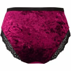 Culotte Gothique KILLSTAR 'Mercy' -Vêtements Gothiques mercy lace panty blood b x1600 900