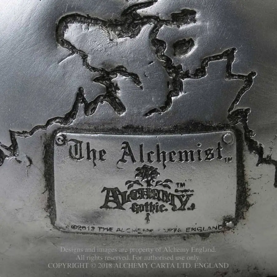 Crâne ALCHEMY GOTHIC 'the Alchemist Metalised' 5 Crâne ALCHEMY GOTHIC 'the Alchemist Metalised' – Image 3