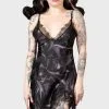 Nuisette KILLSTAR 'midnight Ire Night' 1 Nuisette KILLSTAR 'midnight Ire Night' -Vêtements Gothiques midnight ire lounge dress w c x1600 900