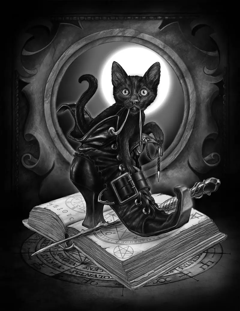 Carte Postale 3D ALCHEMY GOTHIC 'Midnight Mischief' 3 Carte Postale 3D ALCHEMY GOTHIC 'Midnight Mischief'