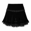 Jupe Velours KILLSTAR 'mitzy' -Vêtements Gothiques mitzy mini skirt 1 1 900