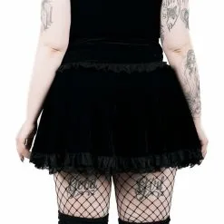 Jupe Velours KILLSTAR 'mitzy' -Vêtements Gothiques mitzy mini skirt 2 1 900