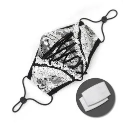 DEVIL FASHION Masque De Visage En Tissu -Vêtements Gothiques mk0365 900