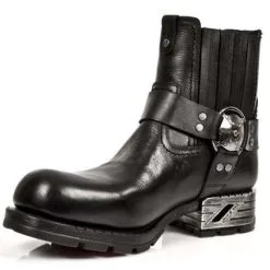 Bottines Biker's New Rock M.MR007-S1 -Vêtements Gothiques mr007s1 4 600