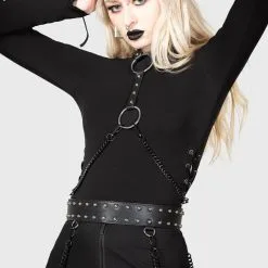 Harnais KILLSTAR 'my New Muse' -Vêtements Gothiques my new muse harness w c 900