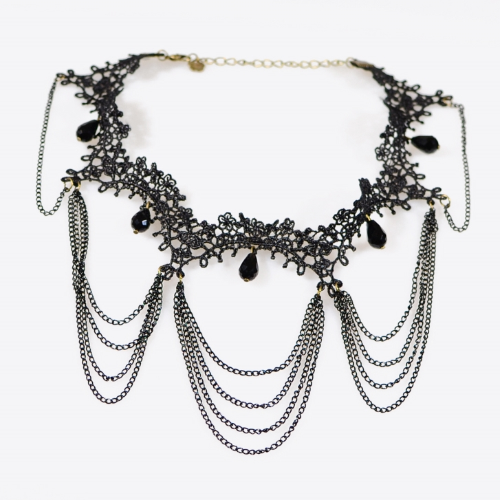 DISCOBOLE Collier Gothique Ras De Cou 3 DISCOBOLE Collier Gothique Ras De Cou