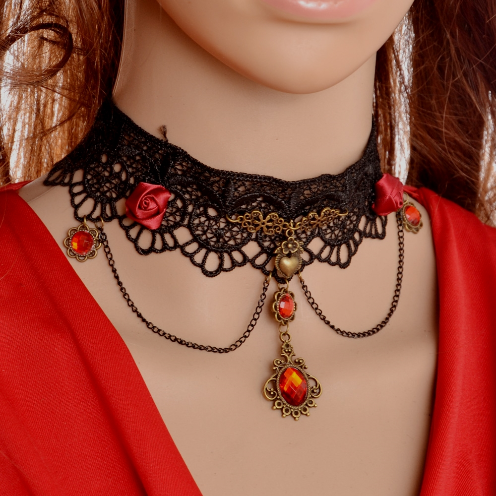 DISCOBOLE Collier Gothique Ras De Cou 4 DISCOBOLE Collier Gothique Ras De Cou – Image 2